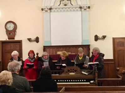 Canu Plygain singing