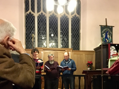 Canu Plygain singing