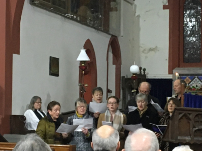 Canu Plygain singing