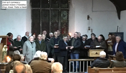 Canu Plygain singing