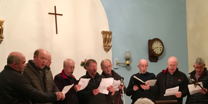 Canu Plygain singing