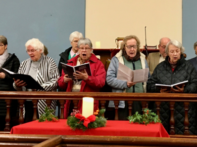 Canu Plygain singing