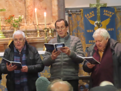 Canu Plygain singing