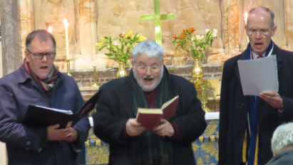 Canu Plygain singing